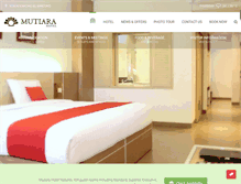 Tablet Screenshot of mutiarahotel.com